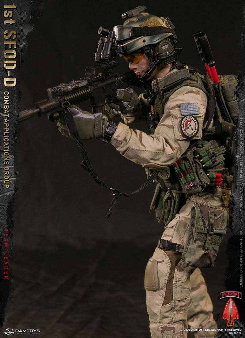 1/6 1st SFOD-D  Combat Applications Group TEAM LEADER