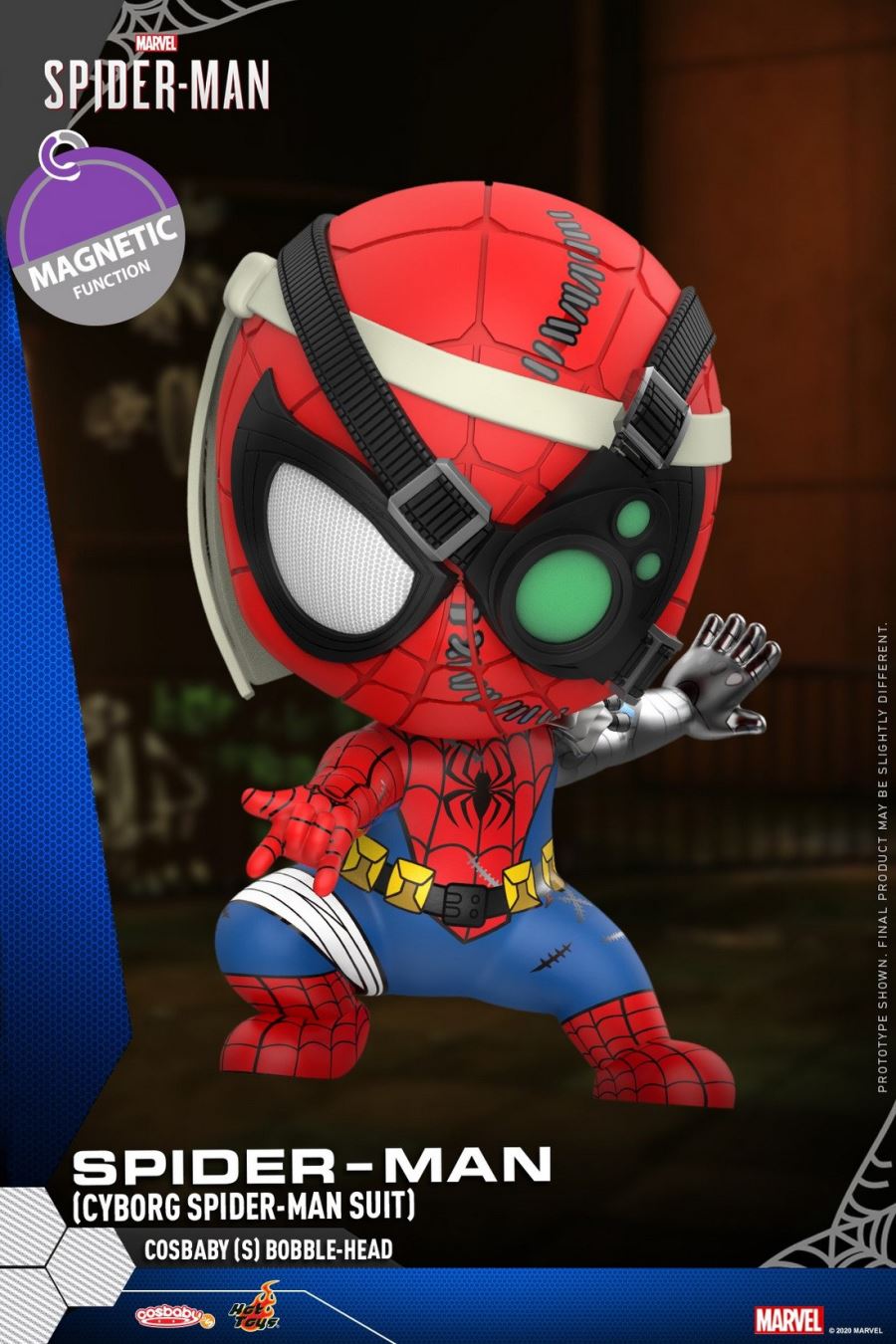 MARVEL'S SPIDER-MAN COSBABY (S) BOBBLE-HEAD
