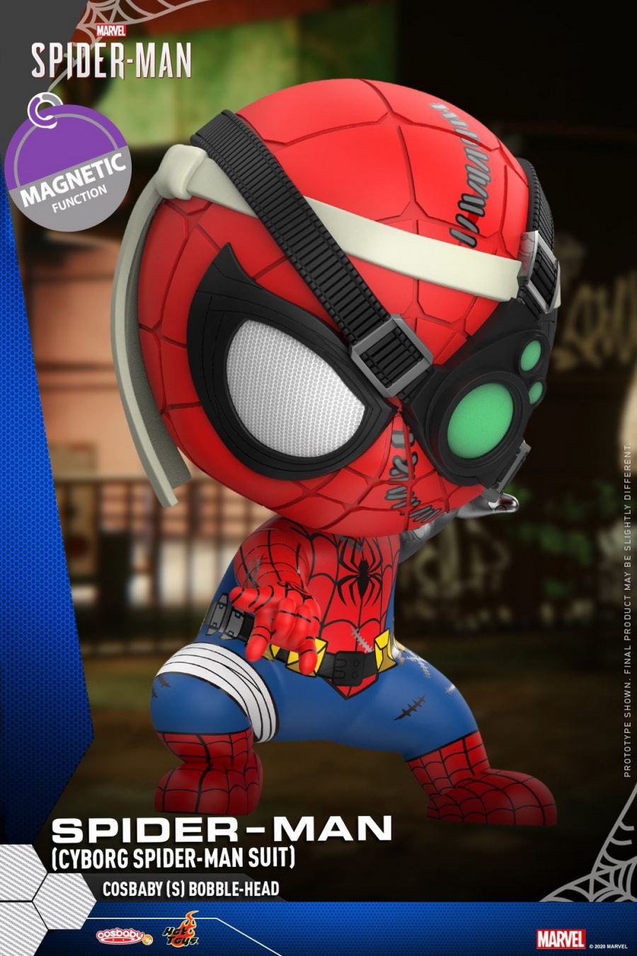 MARVEL'S SPIDER-MAN COSBABY (S) BOBBLE-HEAD