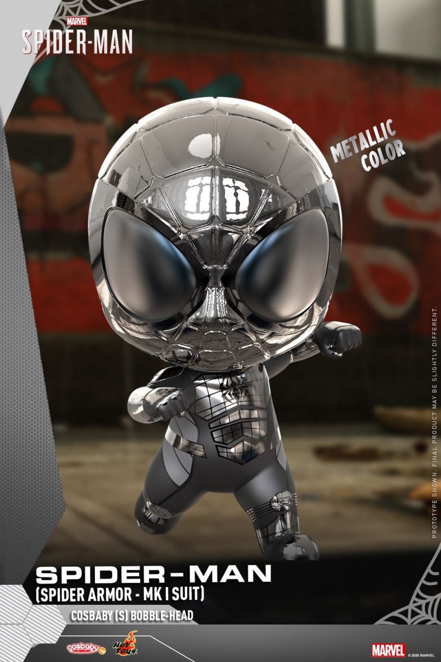 MARVEL'S SPIDER-MAN COSBABY (S) BOBBLE-HEAD