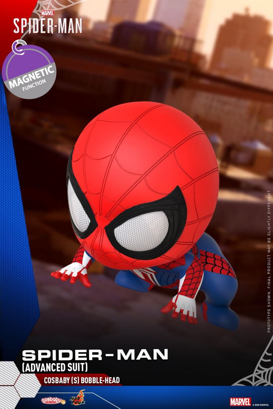 MARVEL'S SPIDER-MAN COSBABY (S) BOBBLE-HEAD