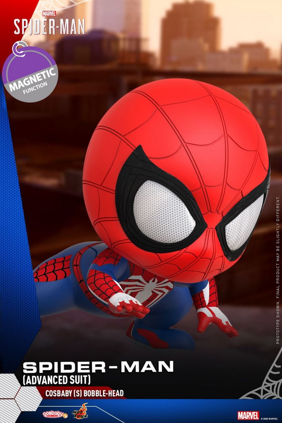 MARVEL'S SPIDER-MAN COSBABY (S) BOBBLE-HEAD