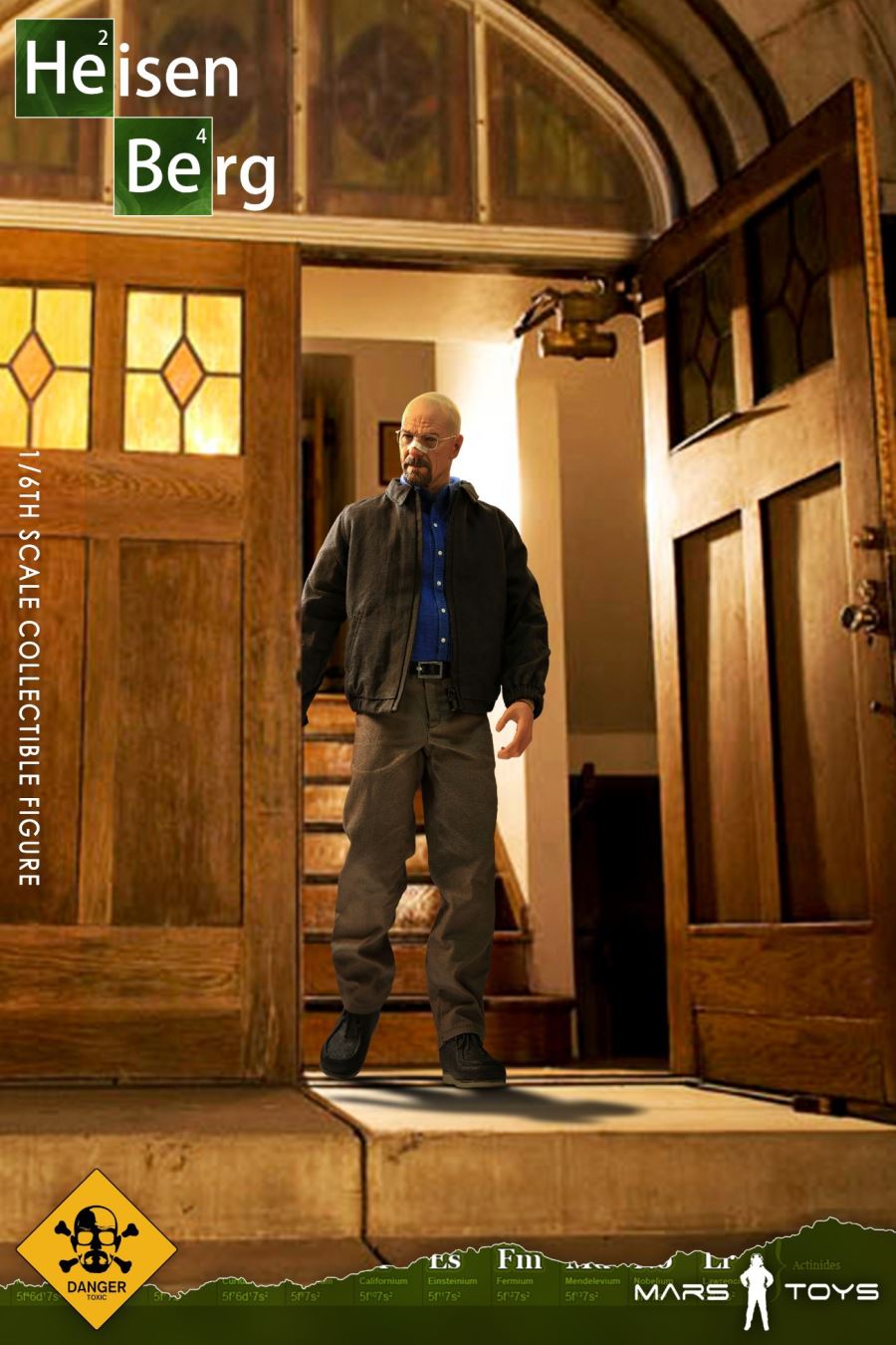 1/6 Heisenberg old white action figure set without body MAT001