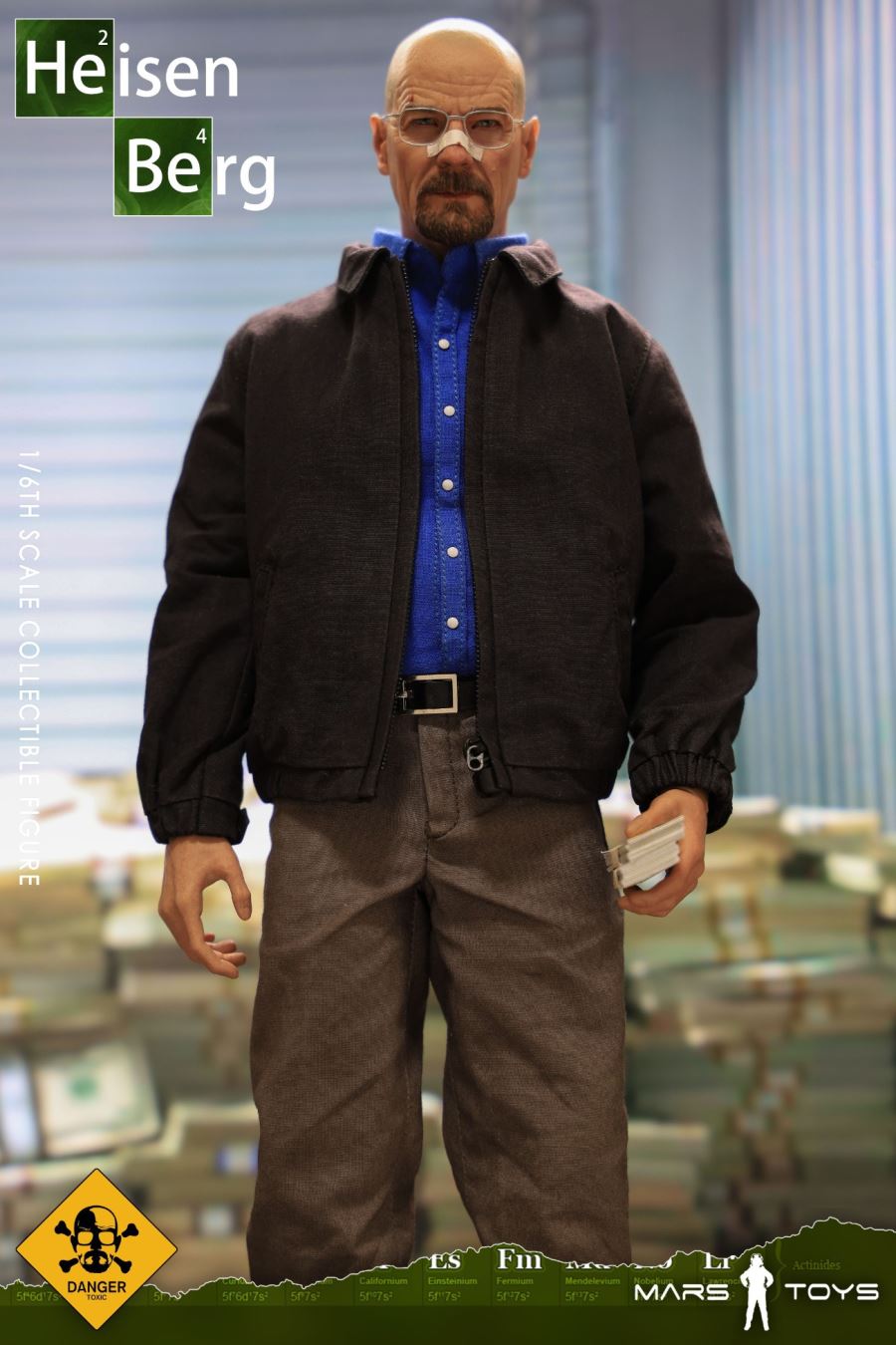 1/6 Heisenberg old white action figure set without body MAT001