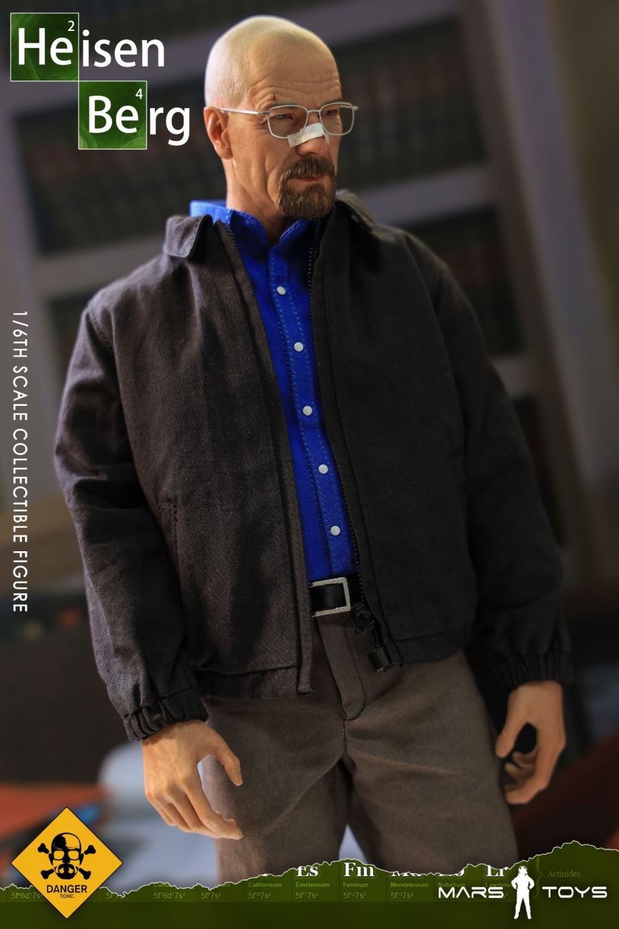 1/6 Heisenberg old white action figure set without body MAT001