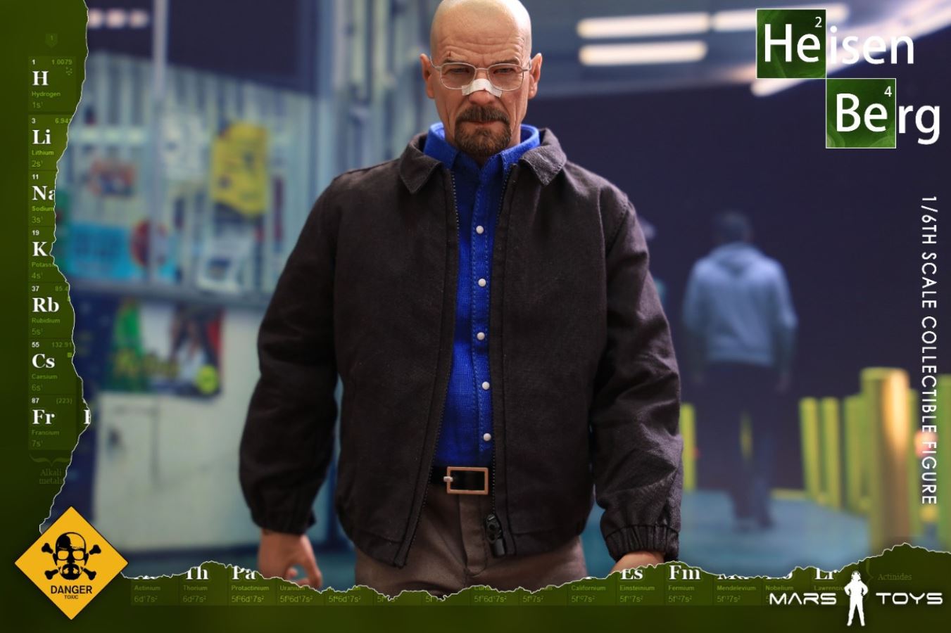 1/6 Heisenberg old white action figure set without body MAT001