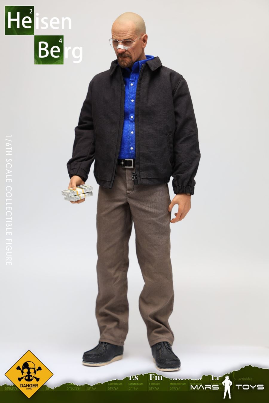 1/6 Heisenberg old white action figure set without body MAT001