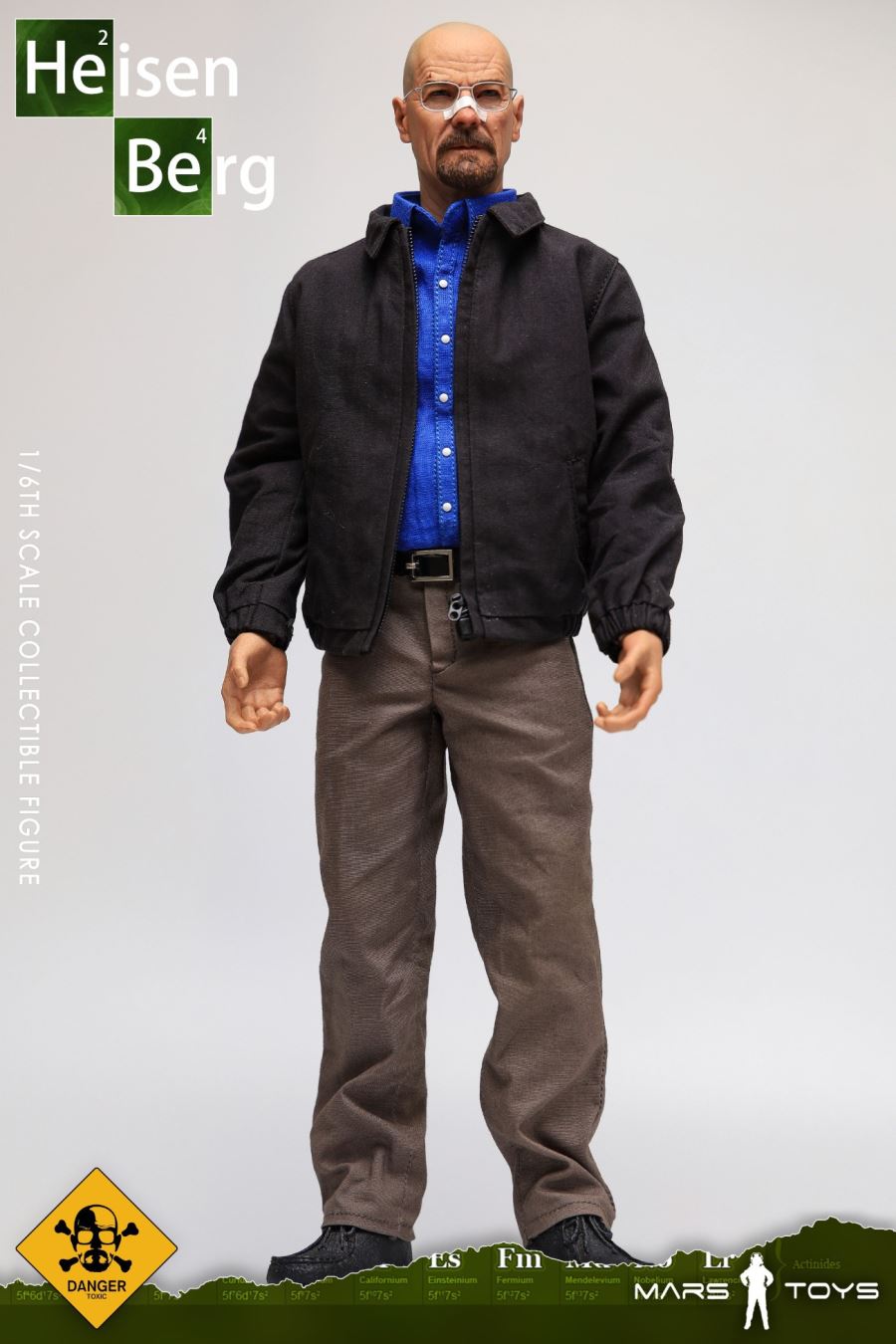1/6 Heisenberg old white action figure set without body MAT001