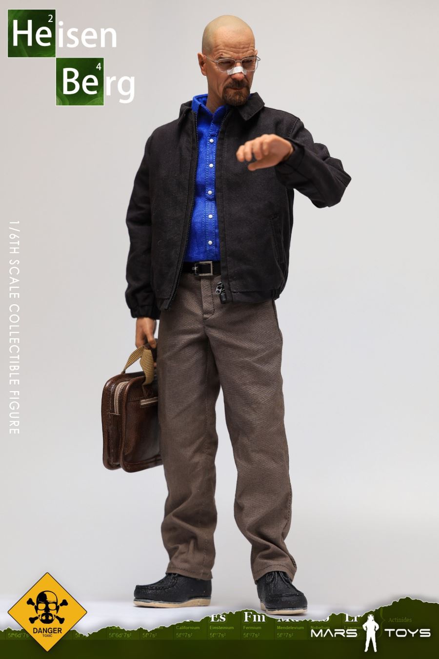 1/6 Heisenberg old white action figure set without body MAT001
