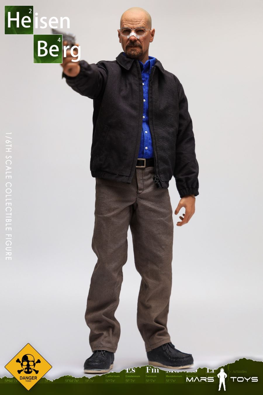 1/6 Heisenberg old white action figure set without body MAT001