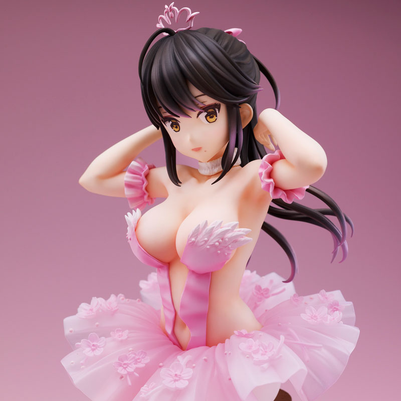 Anmi Illustration - Flamingo Ballet - Ponytail Child