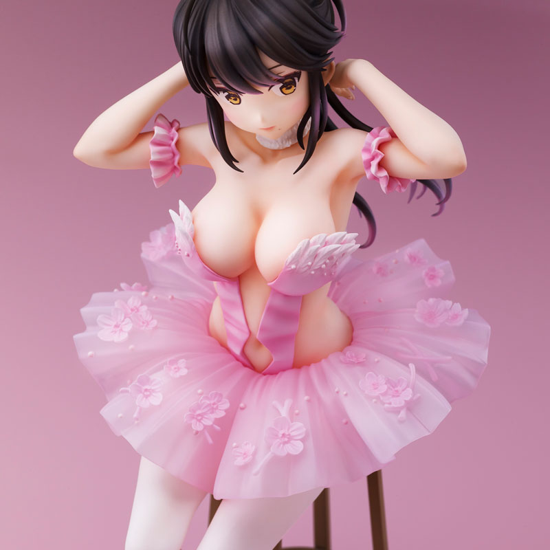 Anmi Illustration - Flamingo Ballet - Ponytail Child