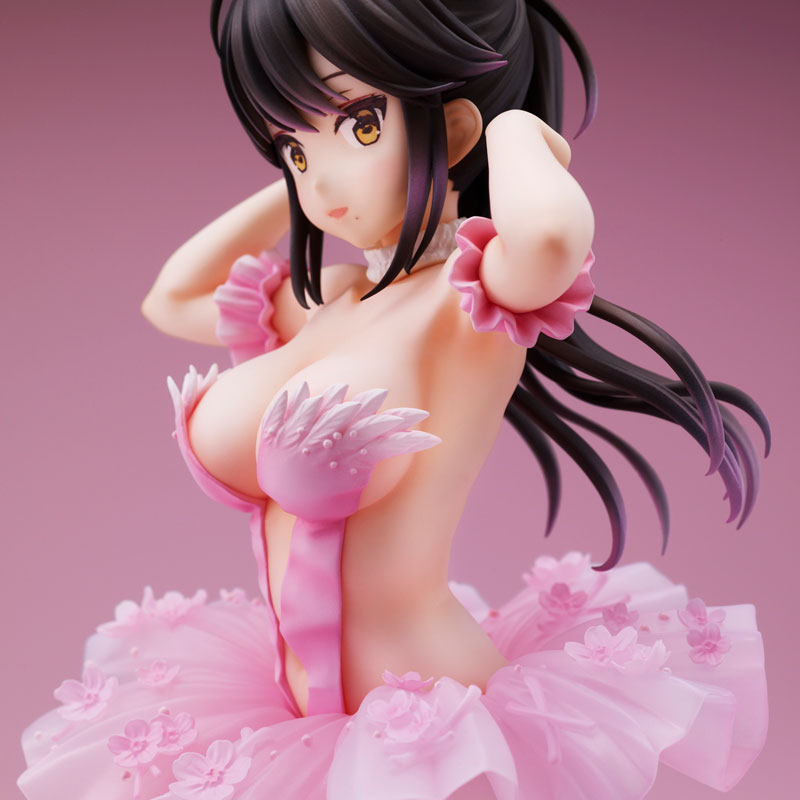 Anmi Illustration - Flamingo Ballet - Ponytail Child