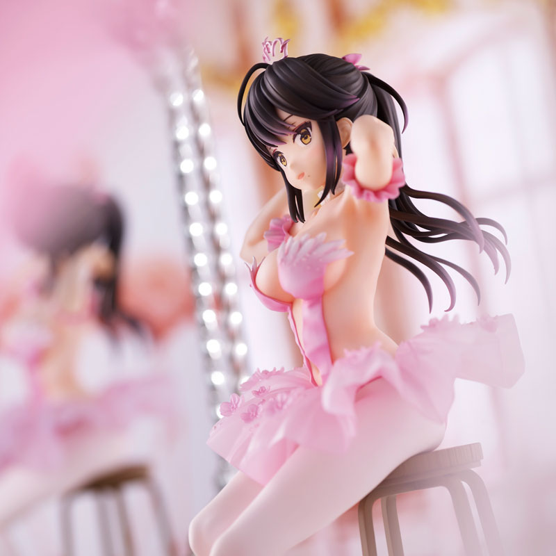 Anmi Illustration - Flamingo Ballet - Ponytail Child