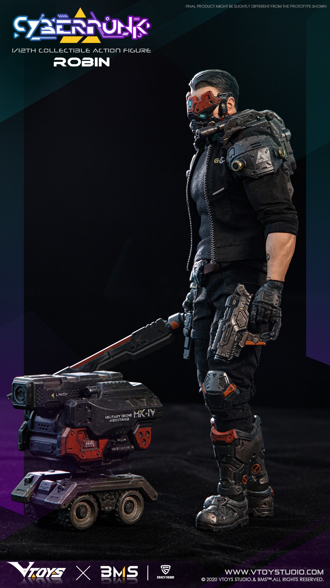 1/12 Cyberpunk-Robin