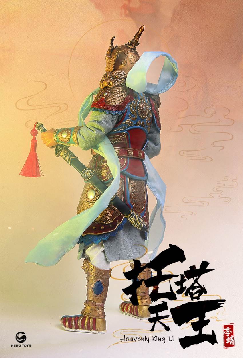 1/6 Tota King,the patron saint of Taoism in Chine mythology