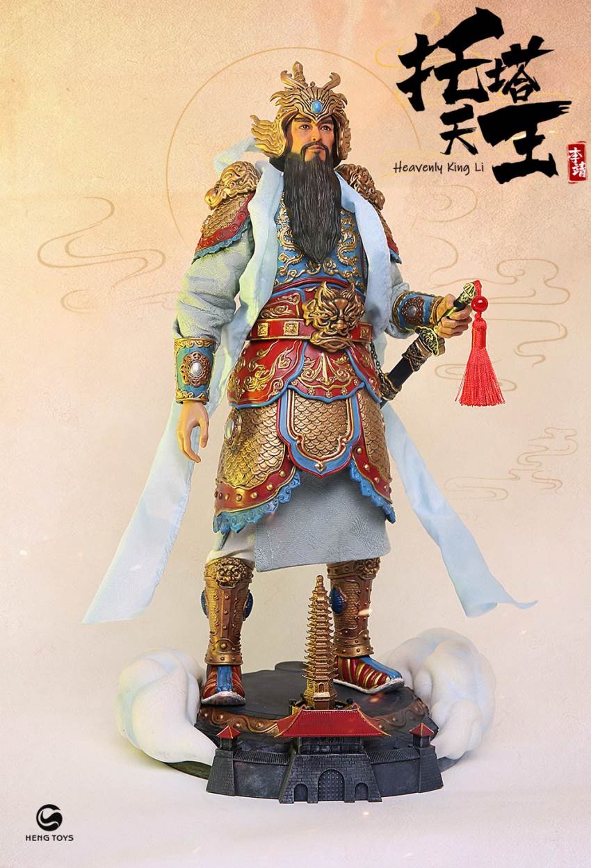 1/6 Tota King,the patron saint of Taoism in Chine mythology