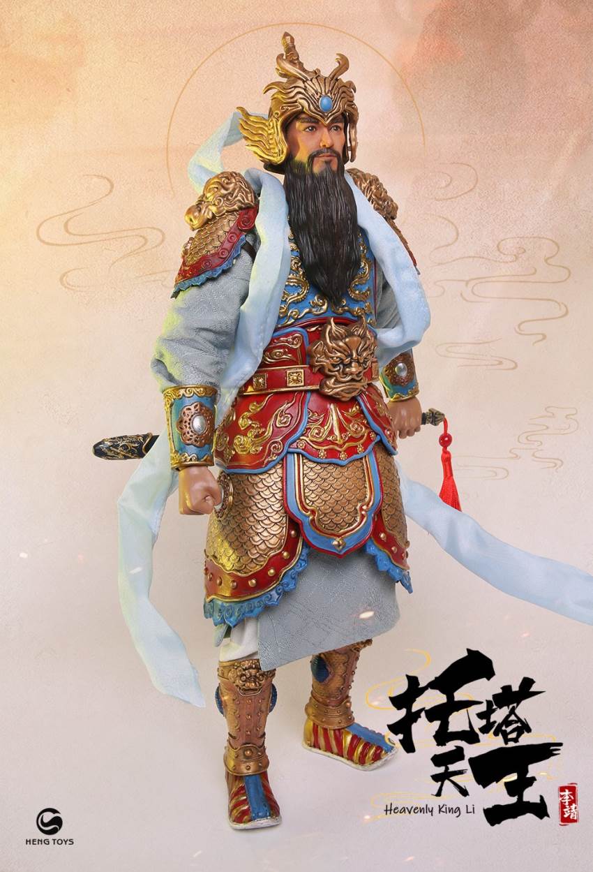1/6 Tota King,the patron saint of Taoism in Chine mythology