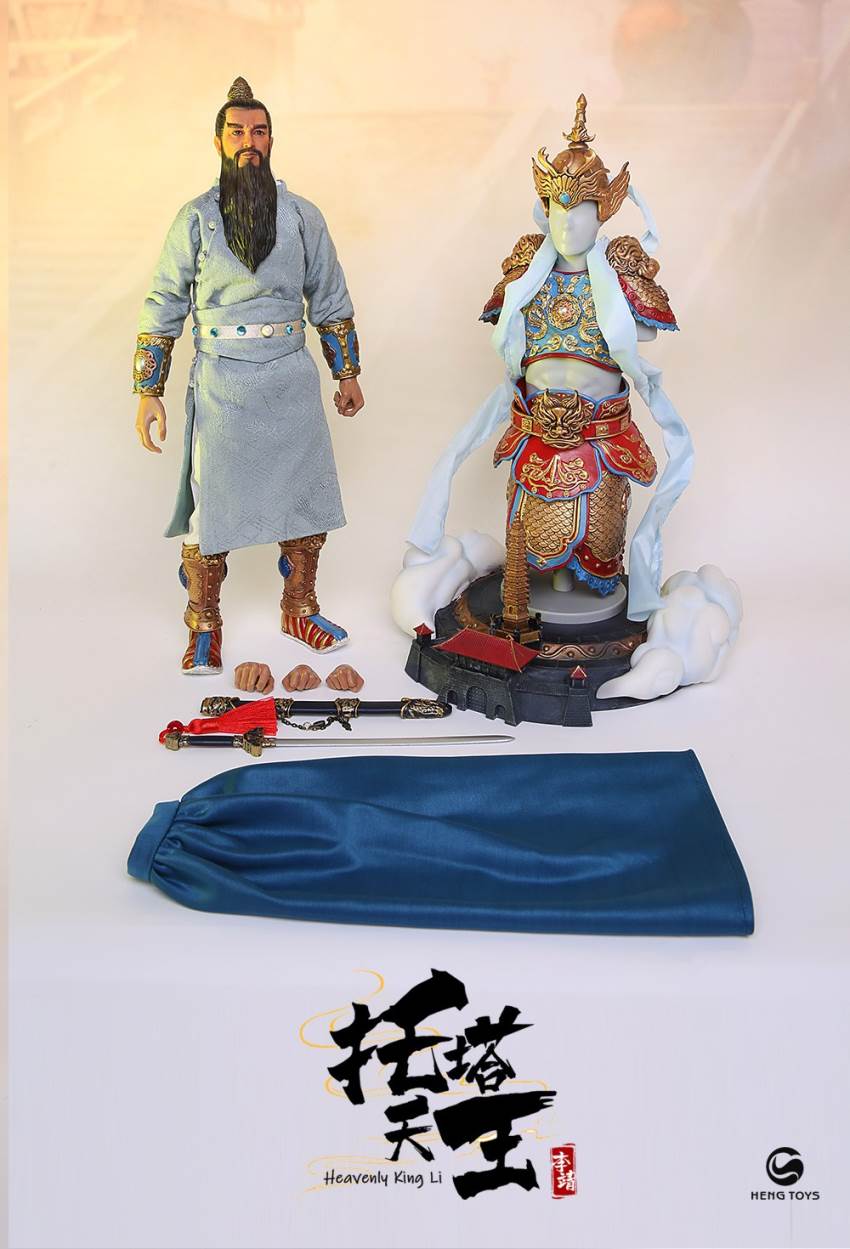 1/6 Tota King,the patron saint of Taoism in Chine mythology