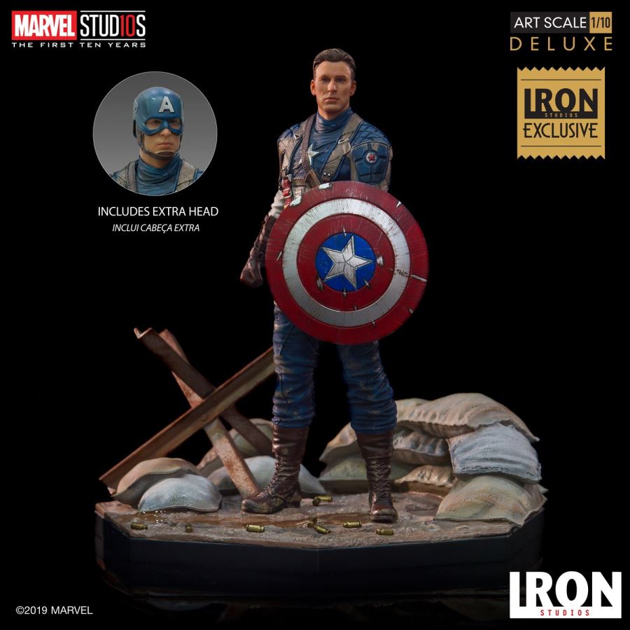 Captain America - First Avenger Art Scale 1/10 - MCU 10 Years Event Exclusive
