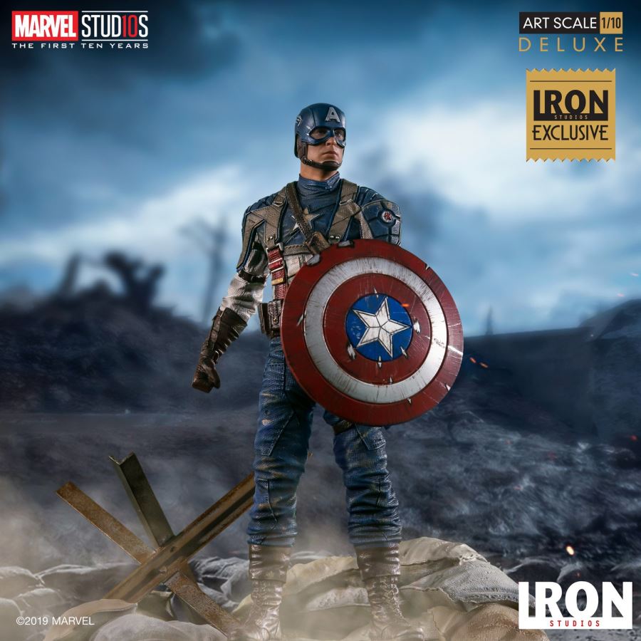 Captain America - First Avenger Art Scale 1/10 - MCU 10 Years Event Exclusive