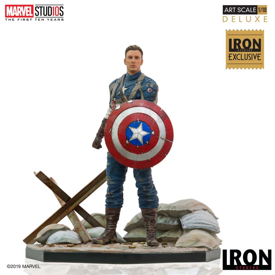 Captain America - First Avenger Art Scale 1/10 - MCU 10 Years Event Exclusive