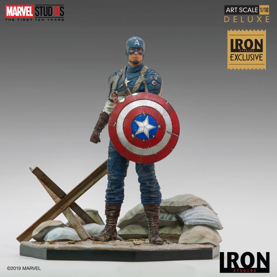 Captain America - First Avenger Art Scale 1/10 - MCU 10 Years Event Exclusive