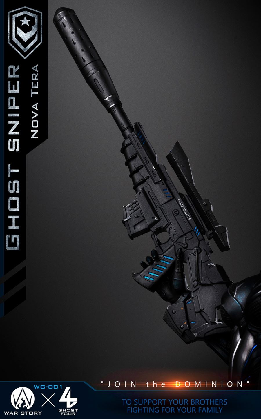 1/4 Ghost Sniper - Nova Tyra Ghost Sniper Nova tera (WG001)