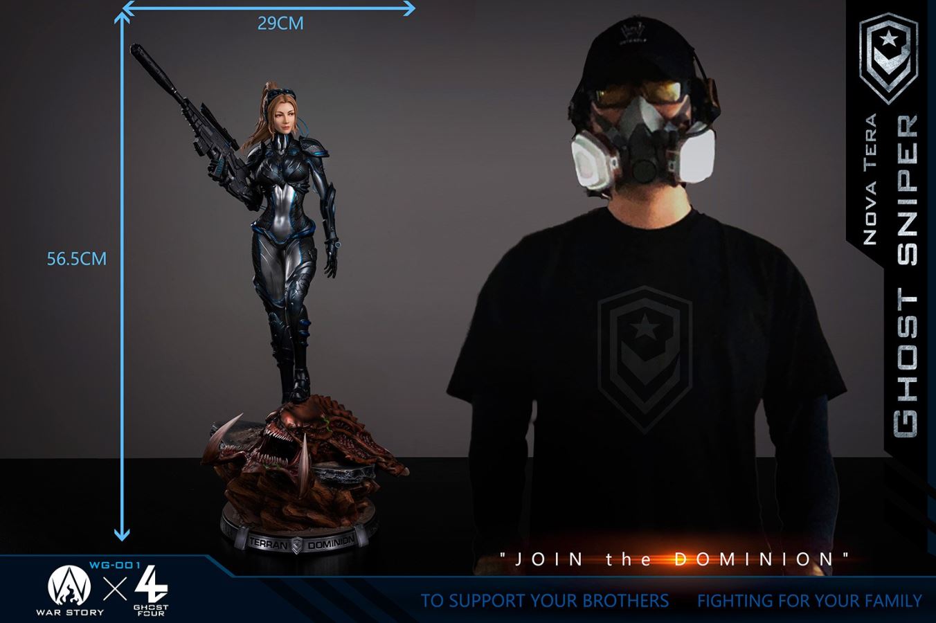1/4 Ghost Sniper - Nova Tyra Ghost Sniper Nova tera (WG001)