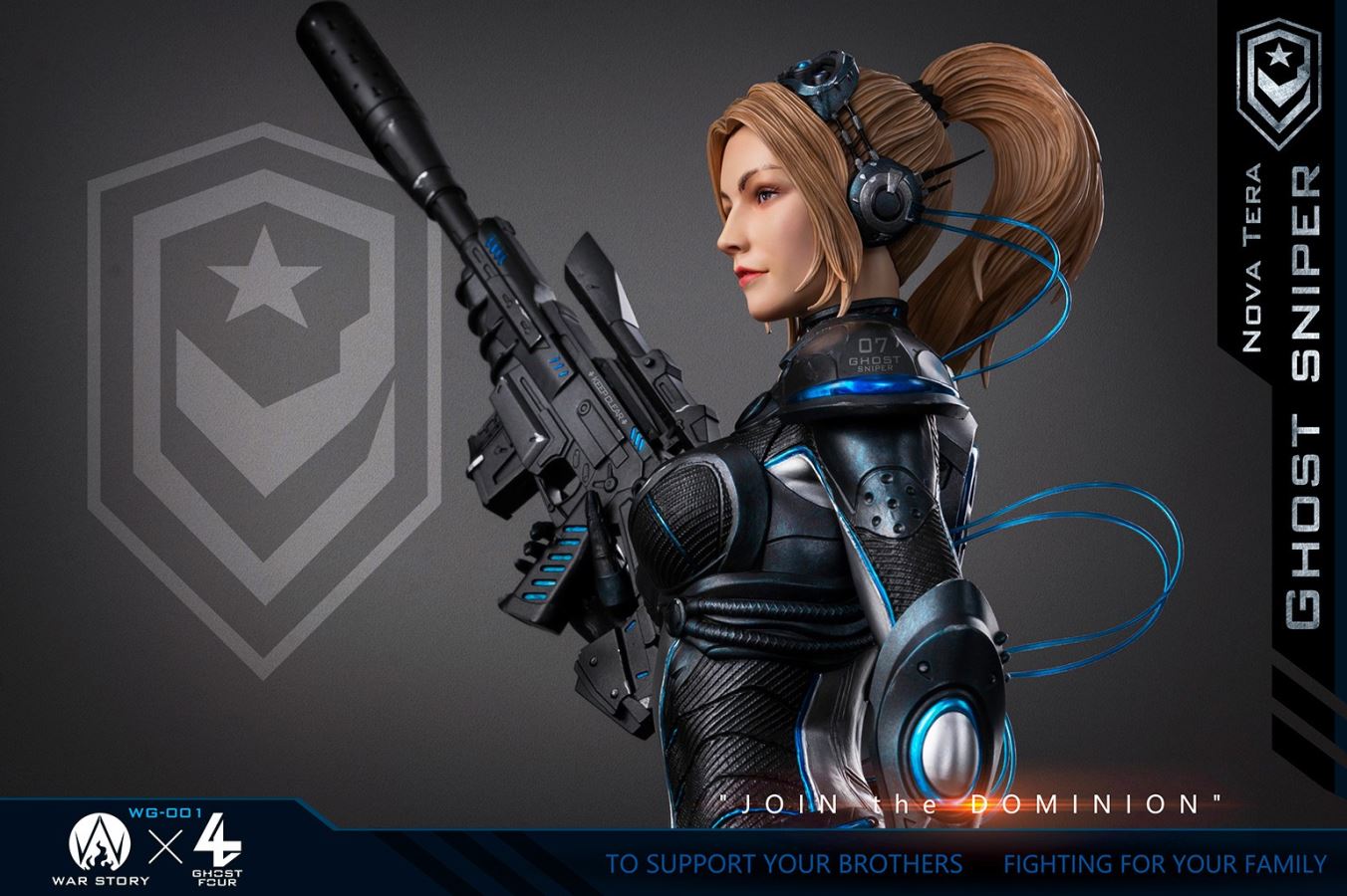 1/4 Ghost Sniper - Nova Tyra Ghost Sniper Nova tera (WG001)