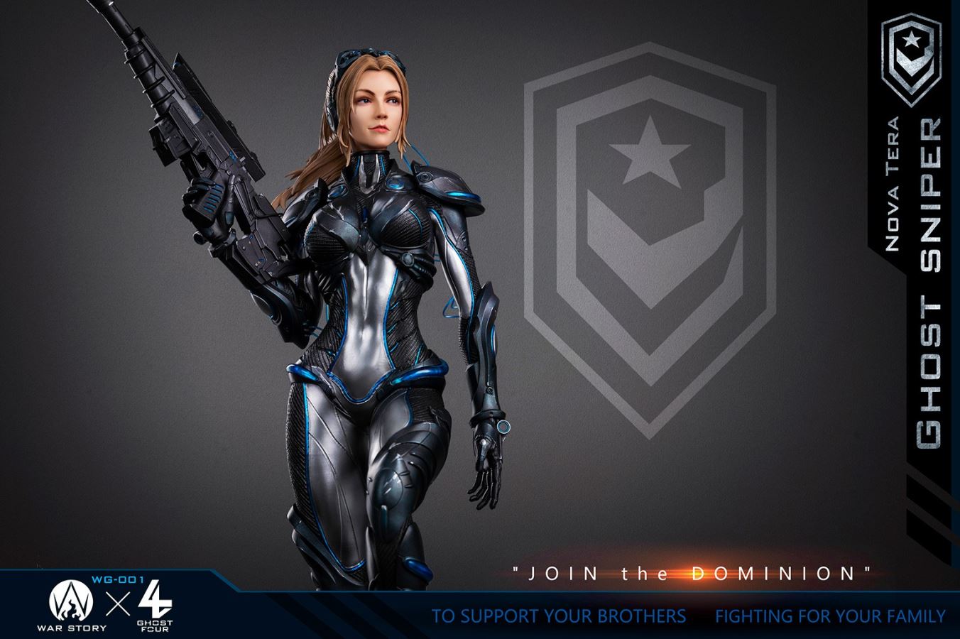 1/4 Ghost Sniper - Nova Tyra Ghost Sniper Nova tera (WG001)