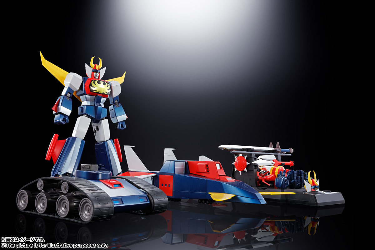 Soul of Chogokin GX-66R Invincible robot rider G7