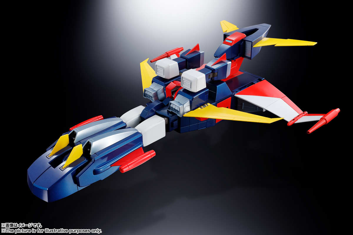 Soul of Chogokin GX-66R Invincible robot rider G7