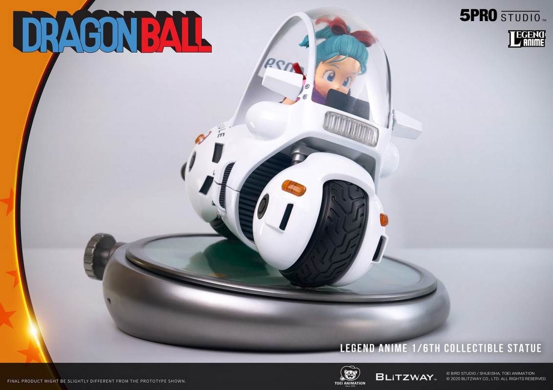 1/6 Dragon Ball - Buma and Goku driving a locomotive (5PRO-LA-70201)