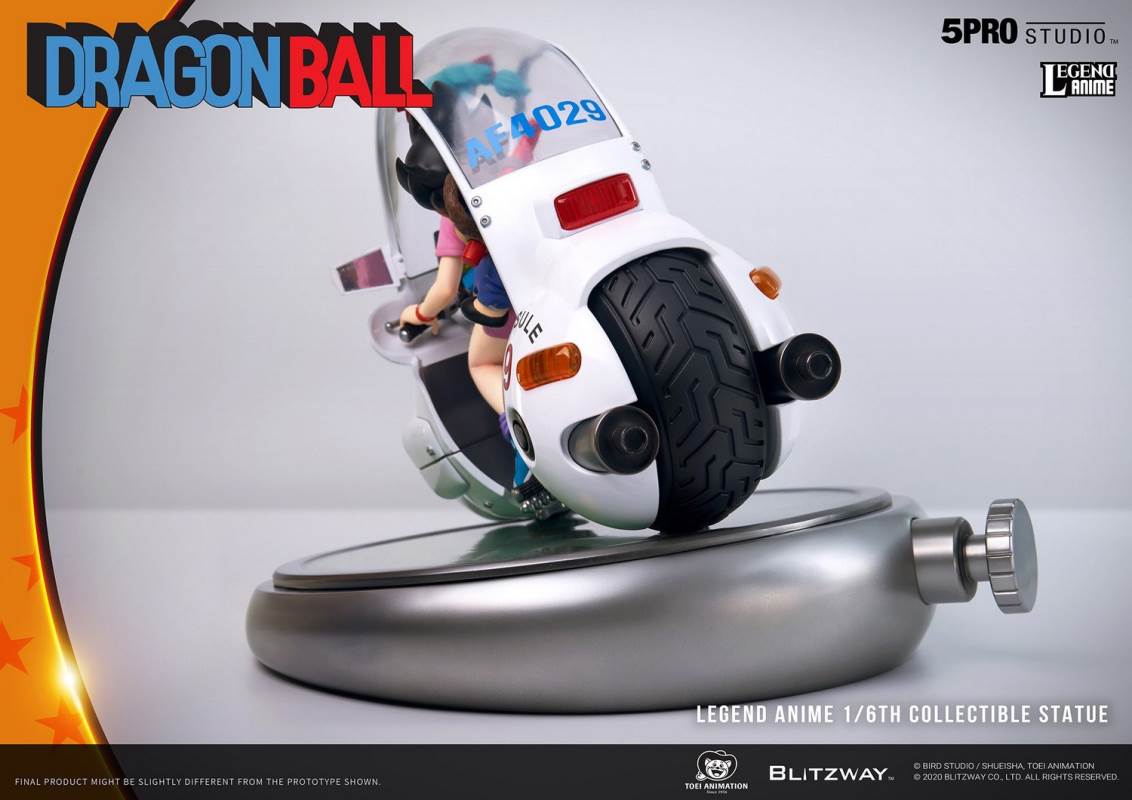 1/6 Dragon Ball - Buma and Goku driving a locomotive (5PRO-LA-70201)