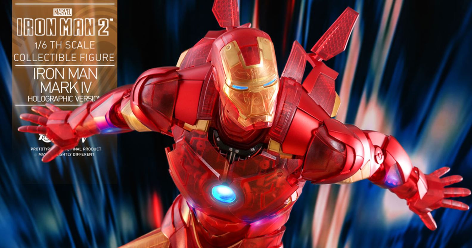 1/6 IRON MAN 2 - IRON MAN MARK IV (HOLOGRAPHIC VERSION)
