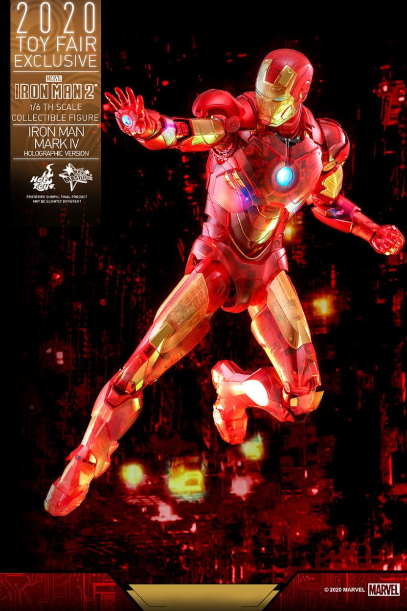 1/6 IRON MAN 2 - IRON MAN MARK IV (HOLOGRAPHIC VERSION)
