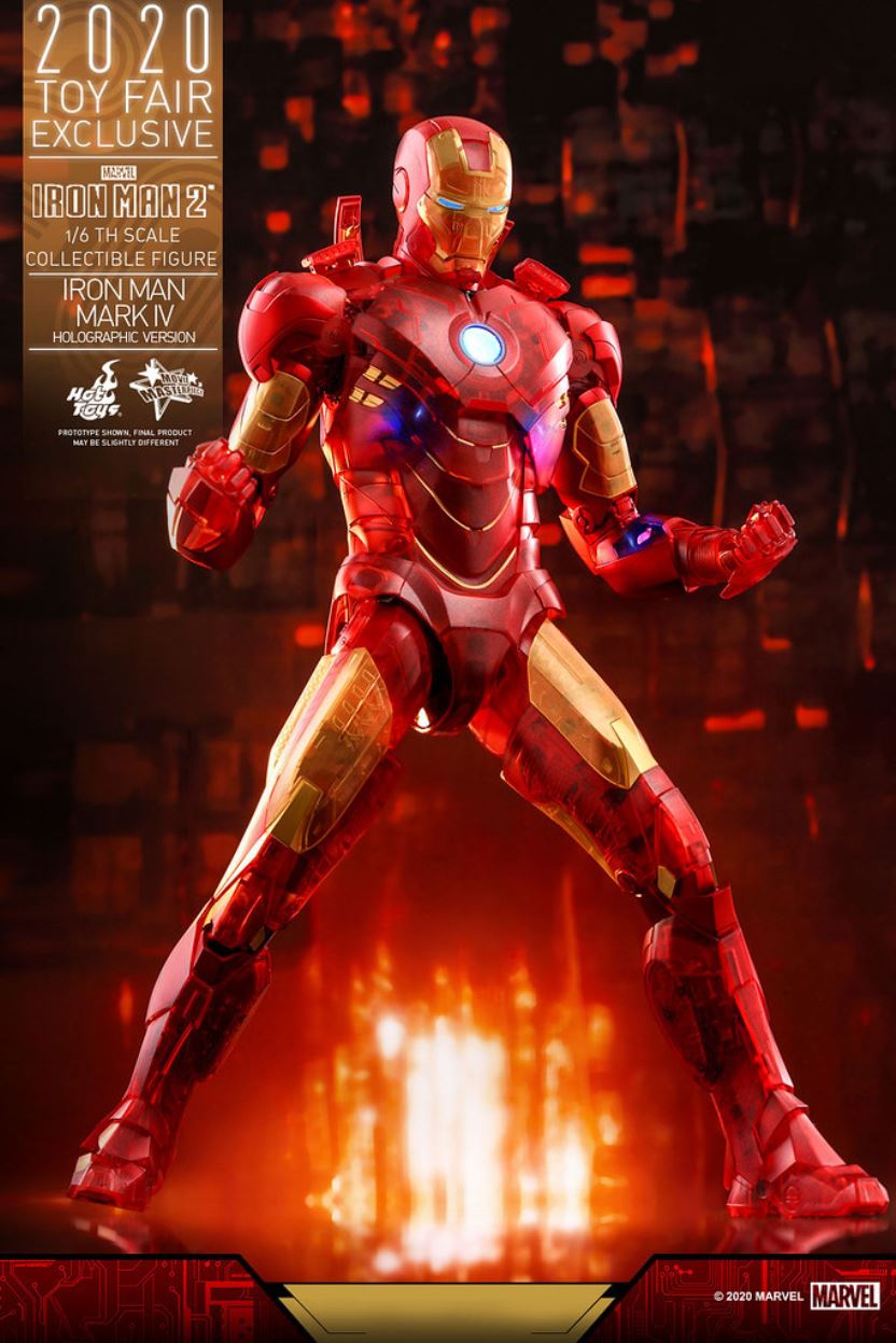 1/6 IRON MAN 2 - IRON MAN MARK IV (HOLOGRAPHIC VERSION)