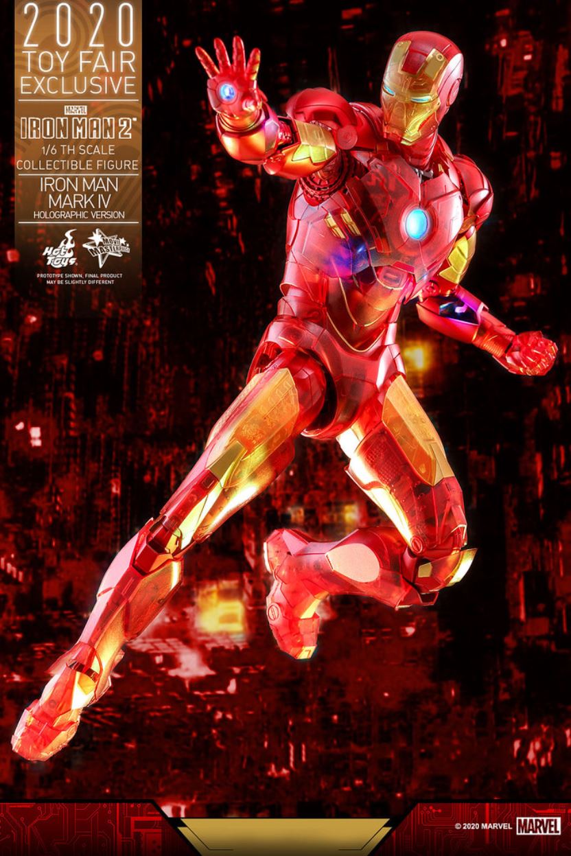 1/6 IRON MAN 2 - IRON MAN MARK IV (HOLOGRAPHIC VERSION)