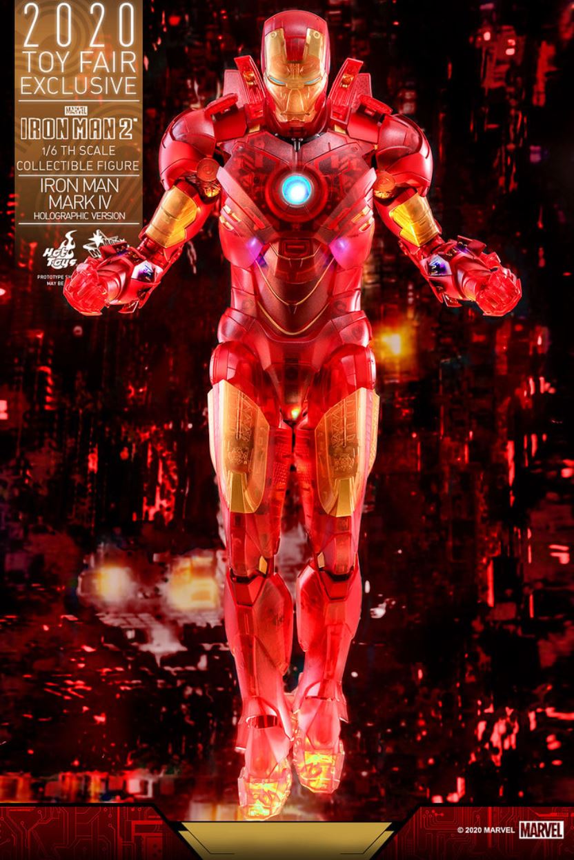 1/6 IRON MAN 2 - IRON MAN MARK IV (HOLOGRAPHIC VERSION)