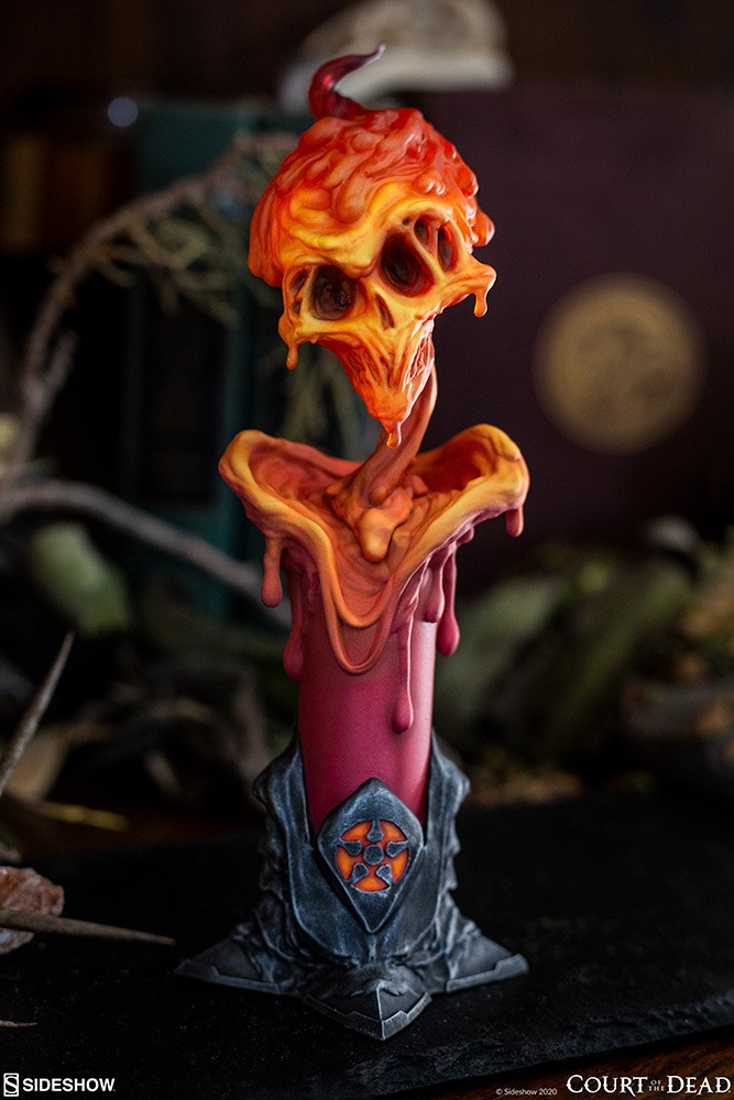 7-inch death court-ghost fire candles