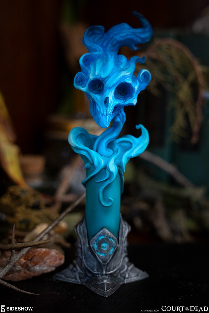 7-inch death court-ghost fire candles