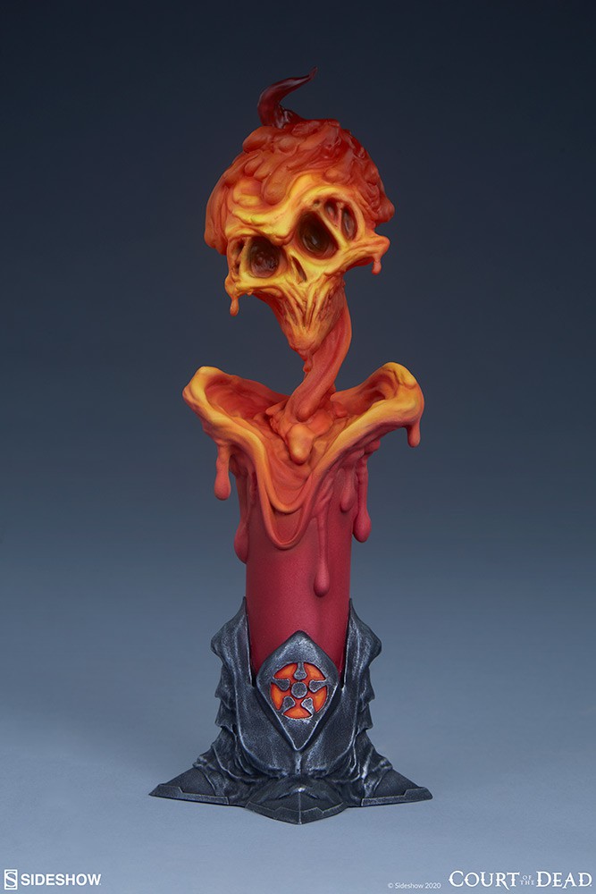 7-inch death court-ghost fire candles