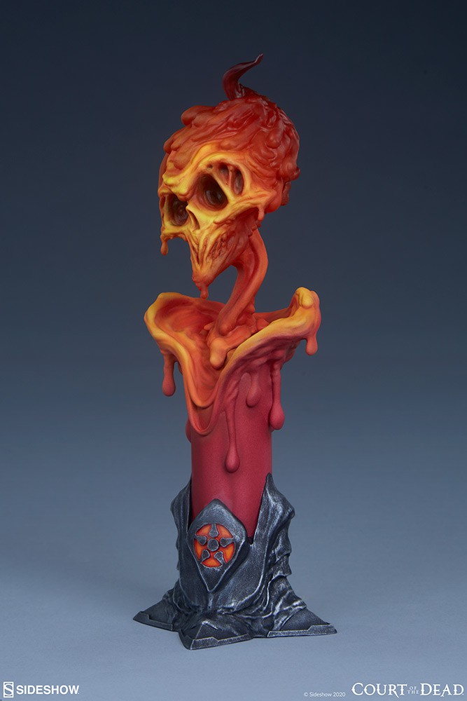 7-inch death court-ghost fire candles