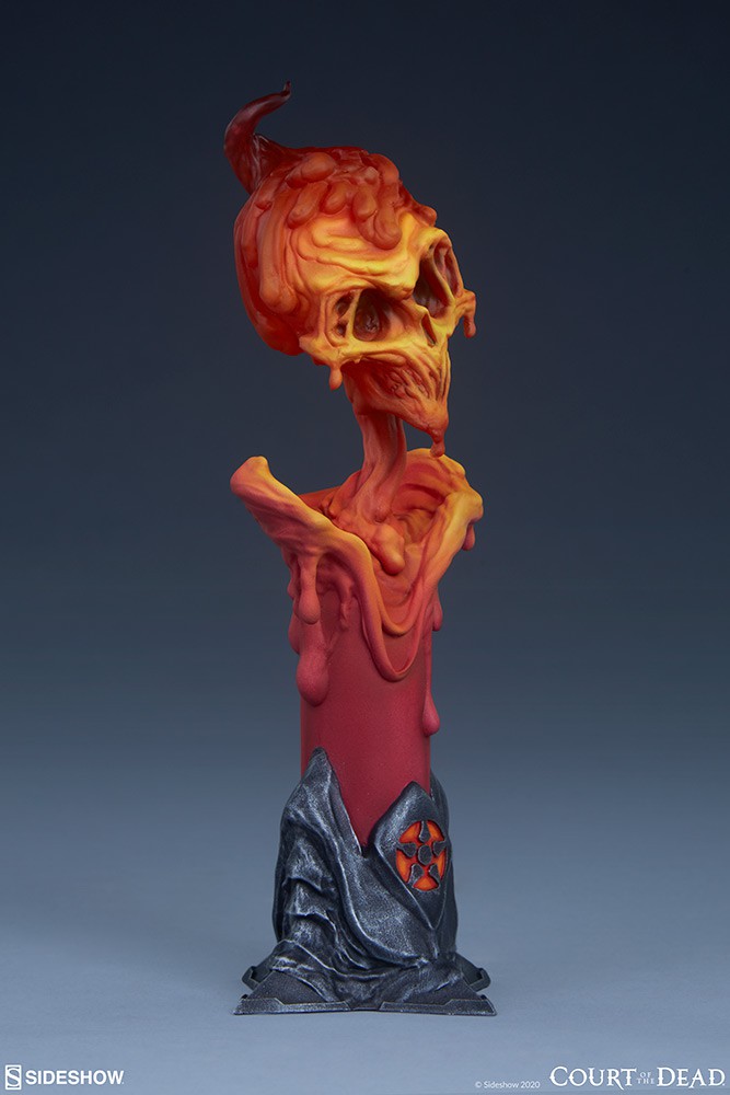 7-inch death court-ghost fire candles