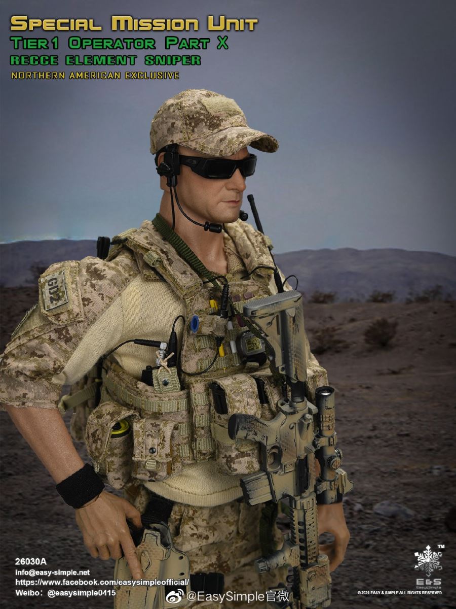 1/6 Tier 1 SMU Part X RECCE Element Sniper