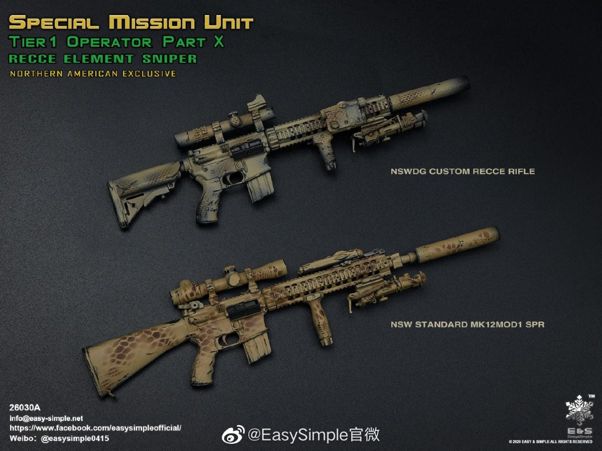 1/6 Tier 1 SMU Part X RECCE Element Sniper