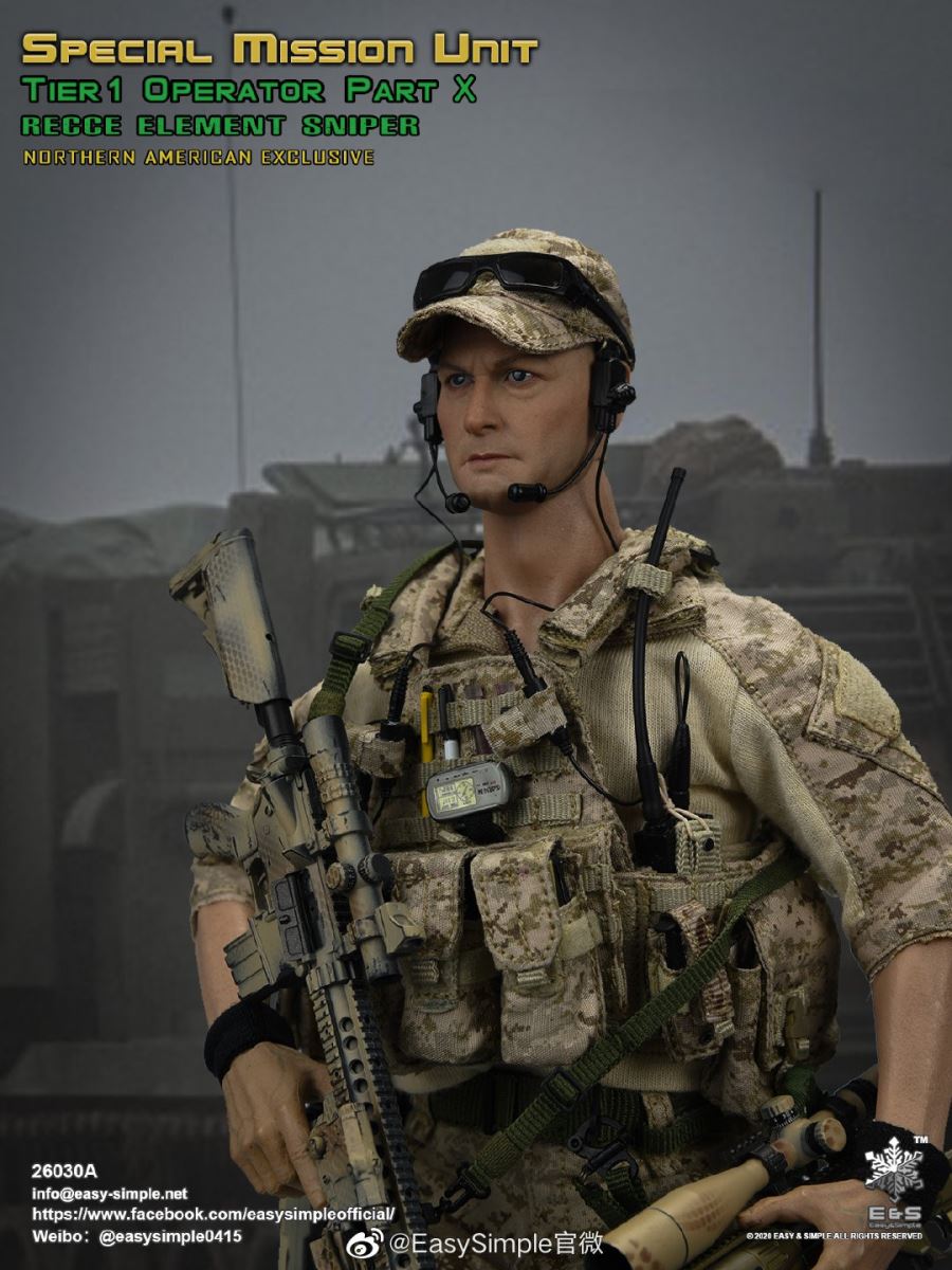 1/6 Tier 1 SMU Part X RECCE Element Sniper
