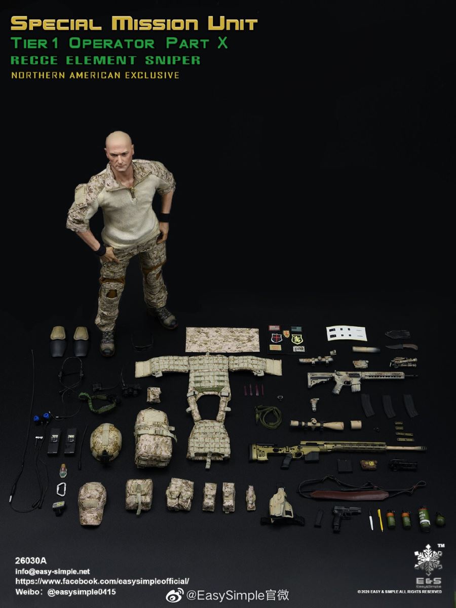 1/6 Tier 1 SMU Part X RECCE Element Sniper