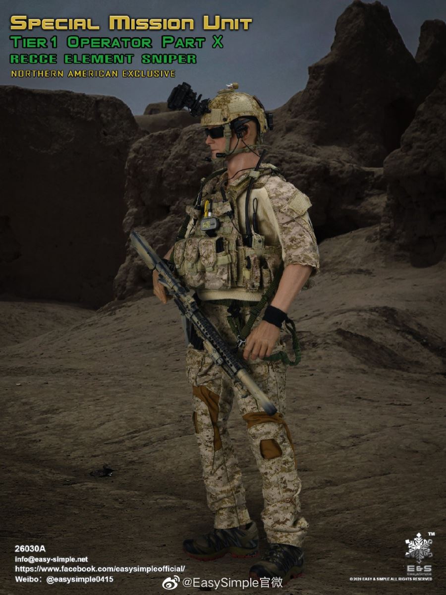 1/6 Tier 1 SMU Part X RECCE Element Sniper